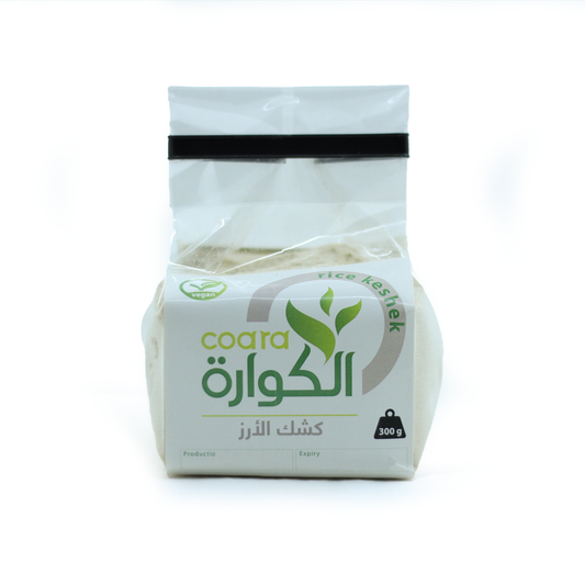 Rice bulgur and Sea salt